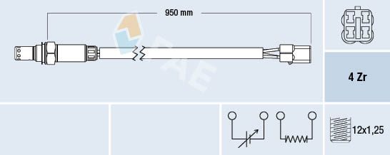 Obrázok Lambda sonda FAE  77543