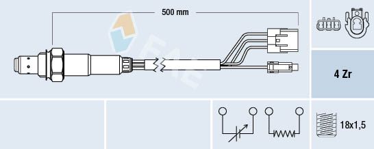 Obrázok Lambda sonda FAE  77559
