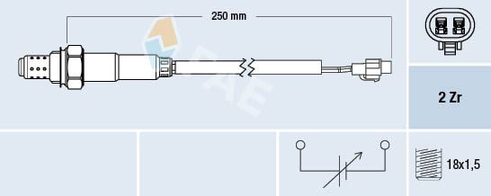 Obrázok Lambda sonda FAE  77561
