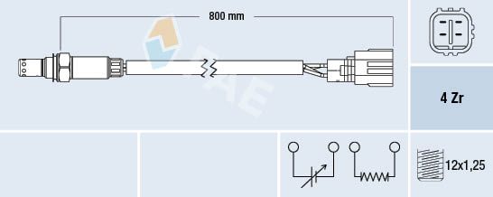 Obrázok Lambda sonda FAE  77574