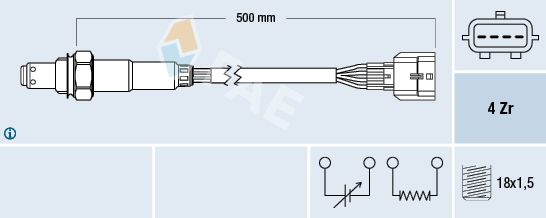 Obrázok Lambda sonda FAE  77582