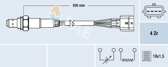 Obrázok Lambda sonda FAE  77584