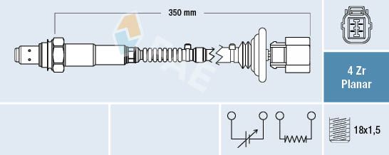 Obrázok Lambda sonda FAE  77596