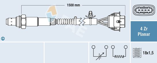 Obrázok Lambda sonda FAE  77608