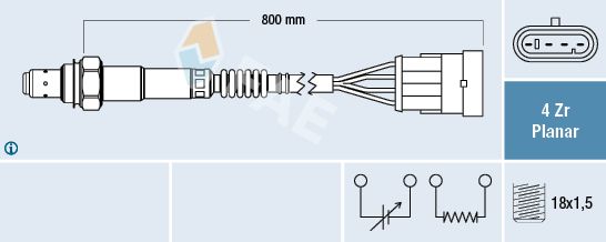Obrázok Lambda sonda FAE  77610