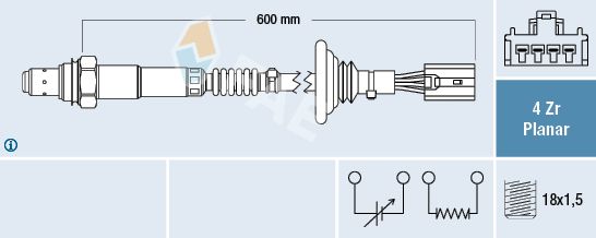 Obrázok Lambda sonda FAE  77611