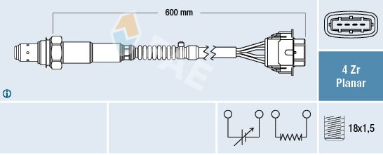 Obrázok Lambda sonda FAE  77613