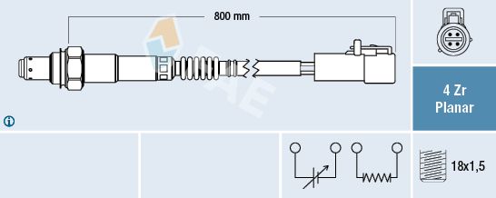 Obrázok Lambda sonda FAE  77616