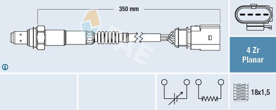 Obrázok Lambda sonda FAE  77626
