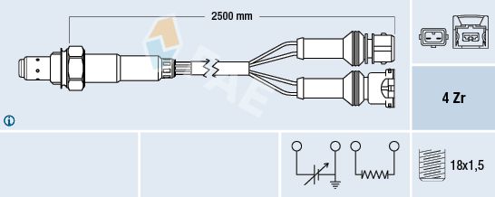 Obrázok Lambda sonda FAE  77639