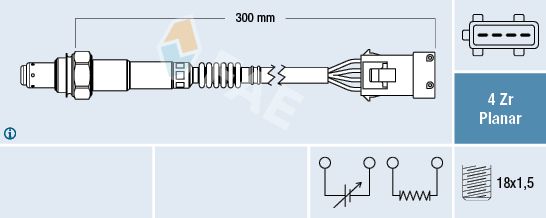 Obrázok Lambda sonda FAE  77642