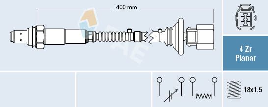 Obrázok Lambda sonda FAE  77643