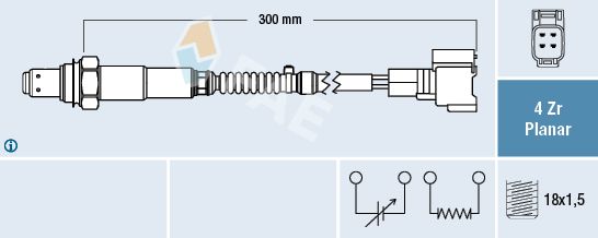 Obrázok Lambda sonda FAE  77645