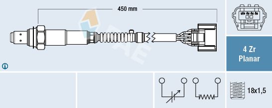 Obrázok Lambda sonda FAE  77649