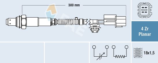 Obrázok Lambda sonda FAE  77653