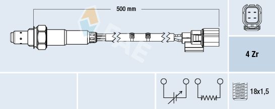 Obrázok Lambda sonda FAE  77659
