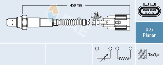 Obrázok Lambda sonda FAE  77662