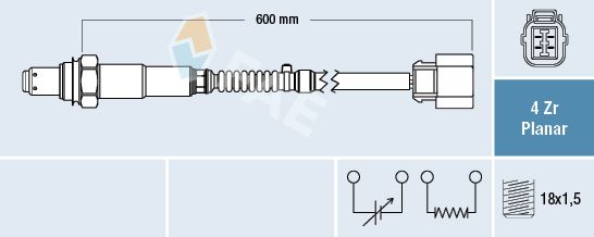 Obrázok Lambda sonda FAE  77665