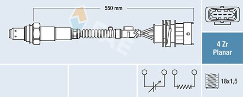 Obrázok Lambda sonda FAE  77670