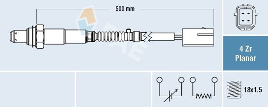 Obrázok Lambda sonda FAE  77675