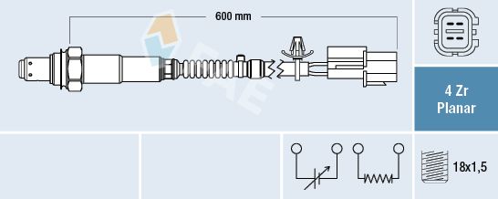 Obrázok Lambda sonda FAE  77679
