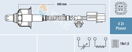 Obrázok Lambda sonda FAE  77712