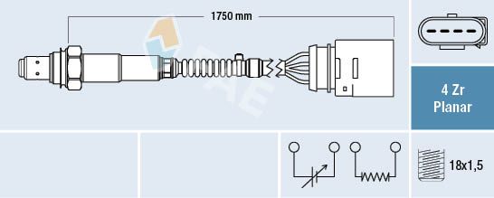 Obrázok Lambda sonda FAE  77905
