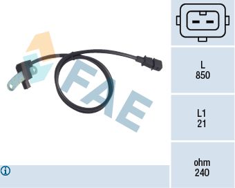 Obrázok Snímač impulzov kľukového hriadeľa FAE  79019
