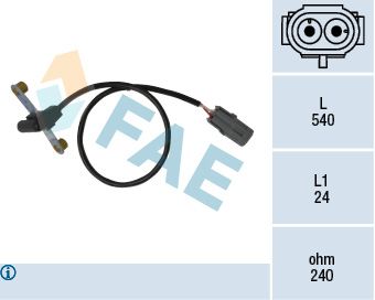 Obrázok Snímač impulzov kľukového hriadeľa FAE  79023
