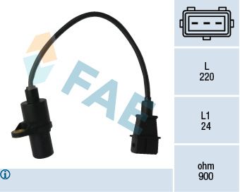Obrázok Snímač impulzov kľukového hriadeľa FAE  79049