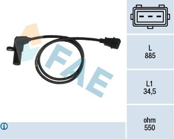 Obrázok Snímač impulzov kľukového hriadeľa FAE  79078