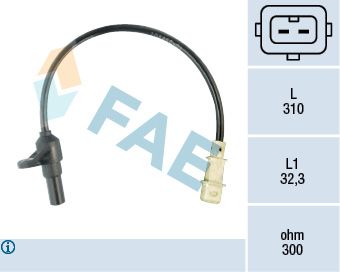 Obrázok Snímač impulzov kľukového hriadeľa FAE  79084