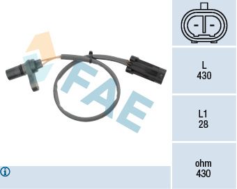 Obrázok Snímač impulzov kľukového hriadeľa FAE  79190