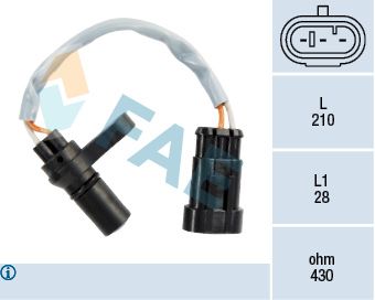 Obrázok Snímač otáčok, automatická prevodovka FAE  79211