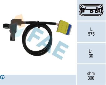 Obrázok Snímač otáčok, automatická prevodovka FAE  79223
