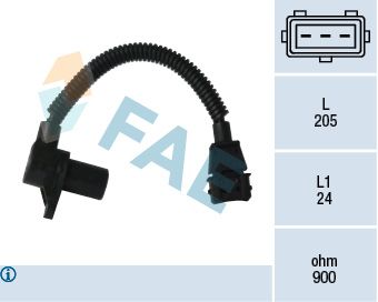 Obrázok Snímač impulzov kľukového hriadeľa FAE  79355