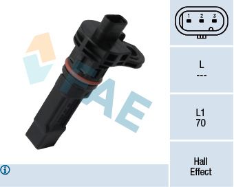 Obrázok Snímač otáčok, automatická prevodovka FAE  79378