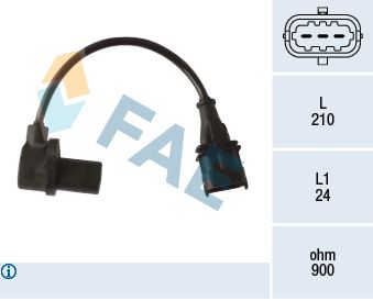 Obrázok Snímač impulzov kľukového hriadeľa FAE  79481