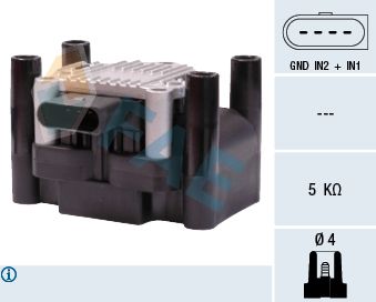 Obrázok Zapaľovacia cievka FAE  80218