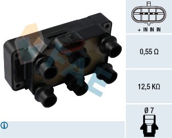 Obrázok Zapaľovacia cievka FAE  80306
