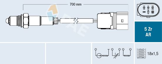 Obrázok Lambda sonda FAE  75014