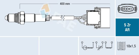 Obrázok Lambda sonda FAE  75016