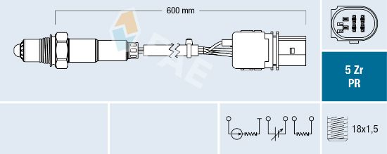 Obrázok Lambda sonda FAE  75030