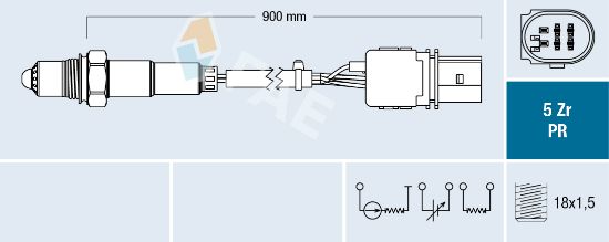 Obrázok Lambda sonda FAE  75040