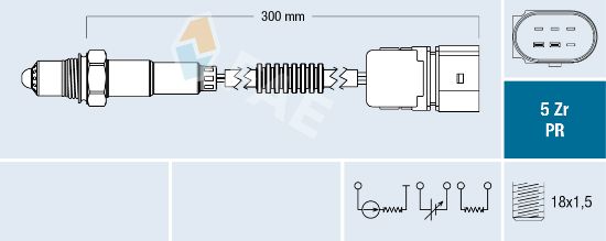 Obrázok Lambda sonda FAE  75048