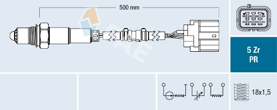 Obrázok Lambda sonda FAE  75049