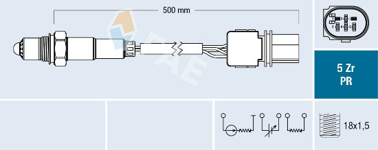 Obrázok Lambda sonda FAE  75078