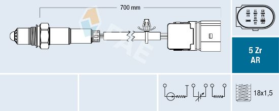 Obrázok Lambda sonda FAE  75104