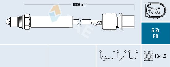 Obrázok Lambda sonda FAE  75114