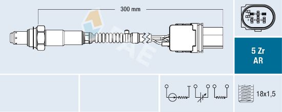 Obrázok Lambda sonda FAE  75115